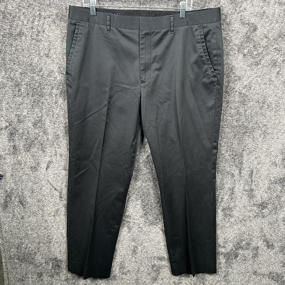 Bonobos Tuesday Dress Pant Straight Fit Black 38x32 (Actual 40x29)
